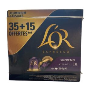l'or capsule t50
